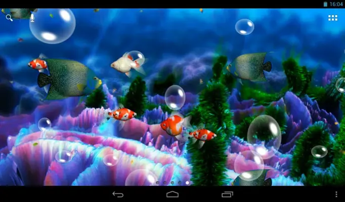 Aquarium 3D Live Wallpaper android App screenshot 0