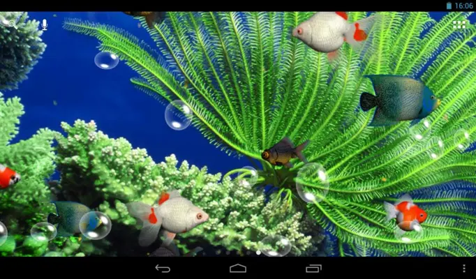 Aquarium 3D Live Wallpaper android App screenshot 1