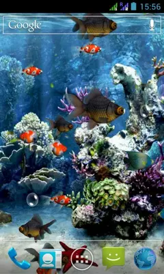 Aquarium 3D Live Wallpaper android App screenshot 4